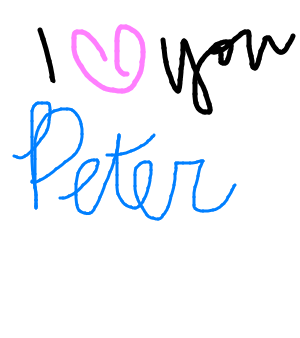 love for/from Peter