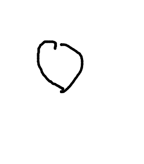 Either a potato or a poorly drawn heart